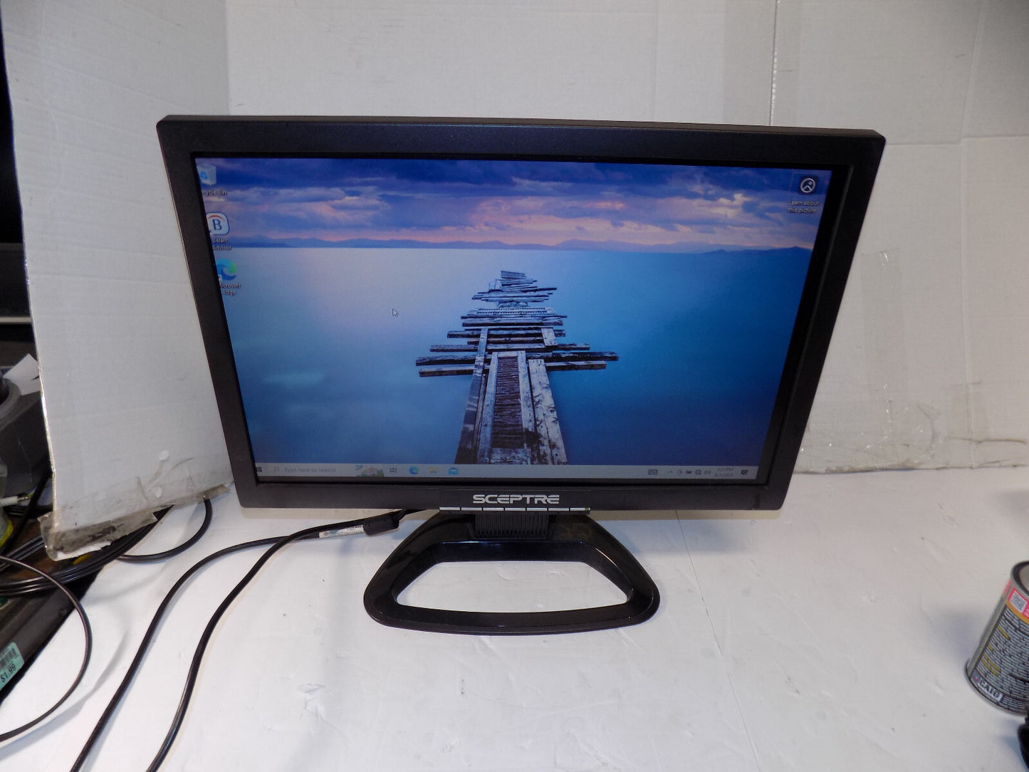 Sceptre X20WG-NAGAll 20" LCD Computer Monitor with Power Cable