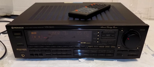 Pioneer VSX-5600 Audio Video Stereo Receiver Dolby Phono Input Bundle