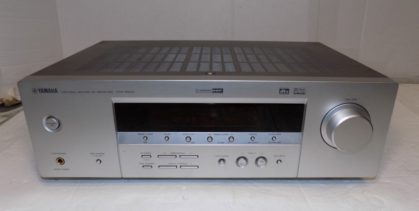 Yamaha HTR-5830 Am Fm Stereo Receiver 5.1 Channel Home Audio  Theater Receiver