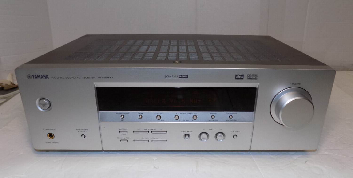 Yamaha HTR-5830 Am Fm Stereo Receiver 5.1 Channel Home Audio  Theater Receiver