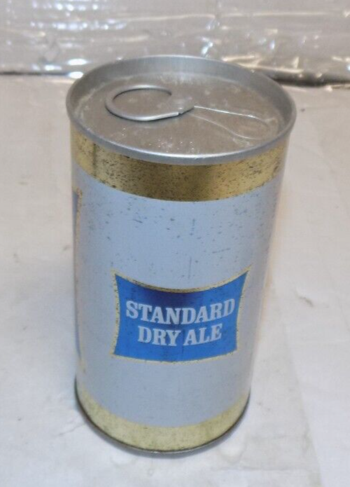 Standard Dry Ale Eastern Brewing NJ Fan Tab Pull Tab 12oz Beer Can Empty