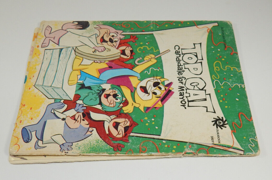 Vintage 1972 Durabook Top Cat Candidate for Mayor Hanna-Barbera