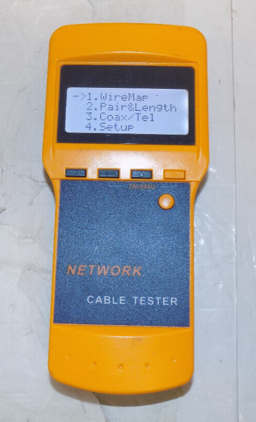 Network Cable Tester RJ45 Ethernet Phone Wire Diagnostic Tool