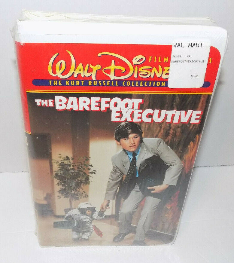 The Barefoot Executive VHS Tape Clamshell Case New Sealed