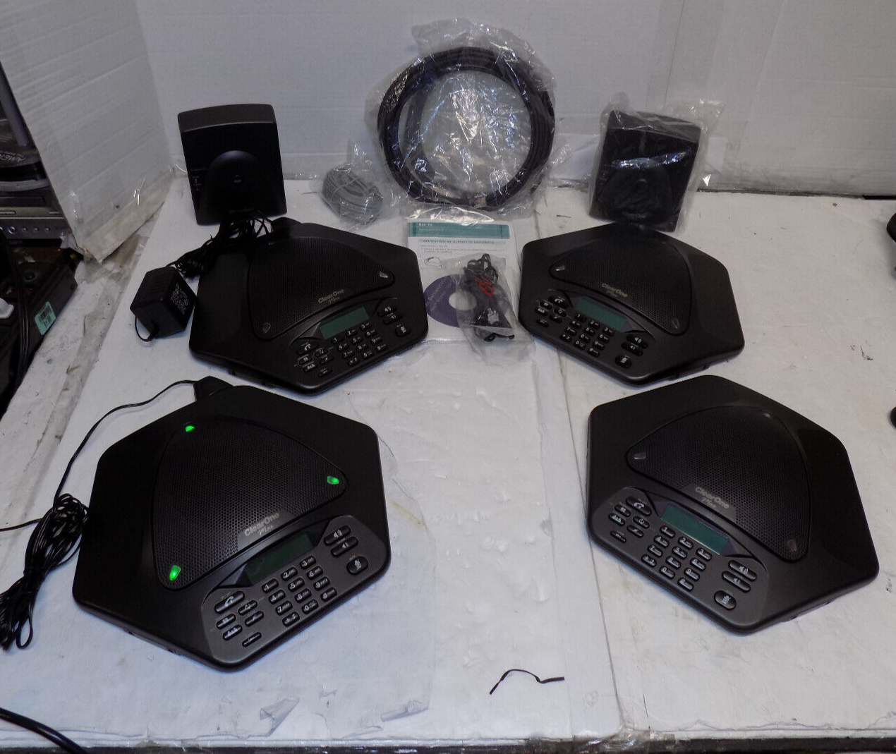 ClearOne MAXAttach Conference Phone System 2 Pods Plus Expansion Kit