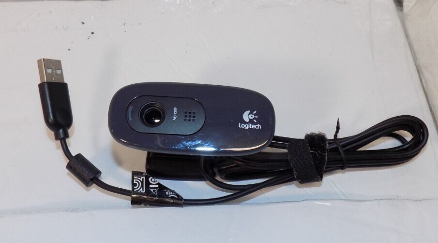 Logitech C270 V-U0018 720p 3MP HD Built In Mic Webcam