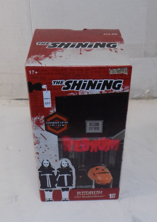 The Shining Redrum LED ShadowWaves Halloween Light Projector Indoor Outdoor