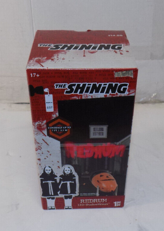 The Shining Redrum LED ShadowWaves Halloween Light Projector Indoor Outdoor