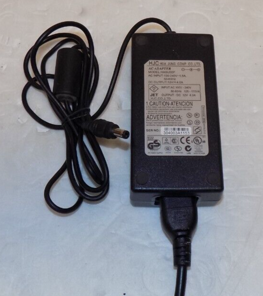 HJC HASU05F 12V AC Power Adapter ViewSonic Monitor Power Supply