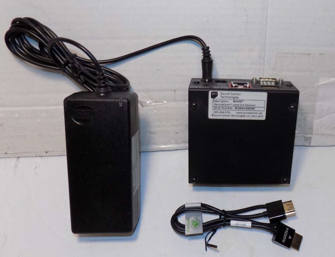Sound Control RC4-HE Head End RemoteCam4 Digital Cable Link