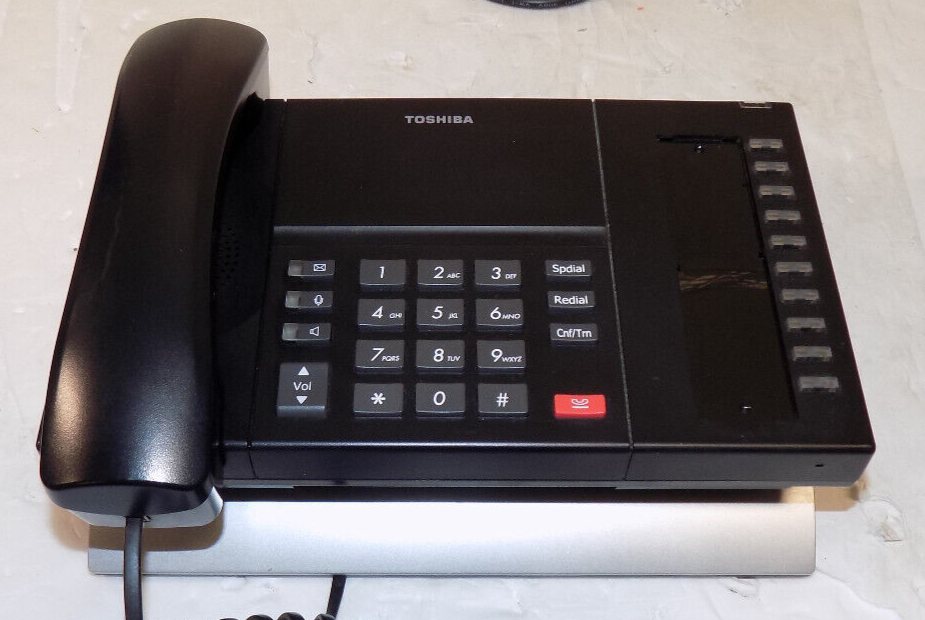 Toshiba DP5018-S Business Office 10 Line Non-Display Desktop or Wall Mount Phone