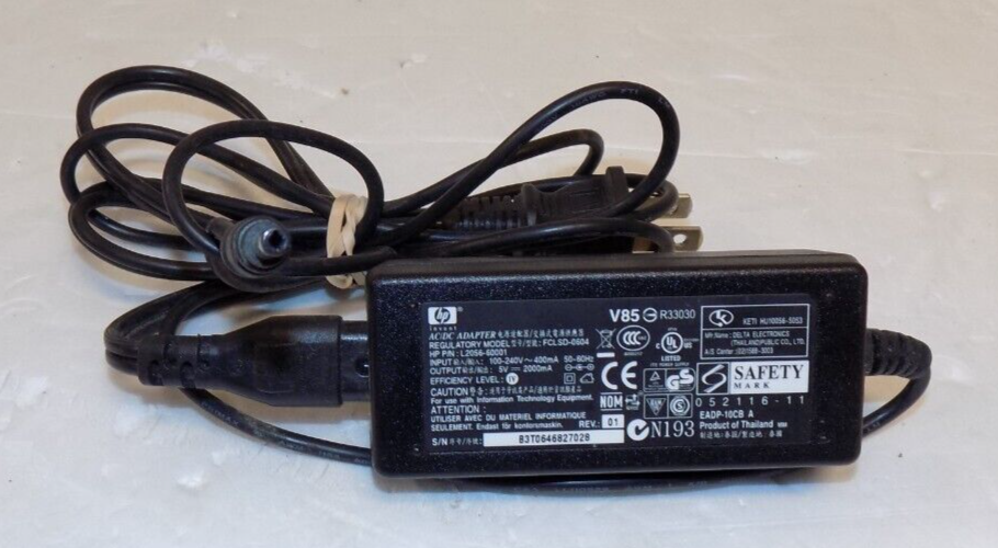 HP laptop AC Adapter Power Supply FCLSD-0604 L2056-60001 5V