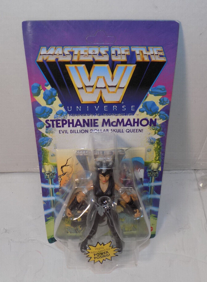 Masters Of The Universe WWE Stephanie McMahon Action Figure New Sealed