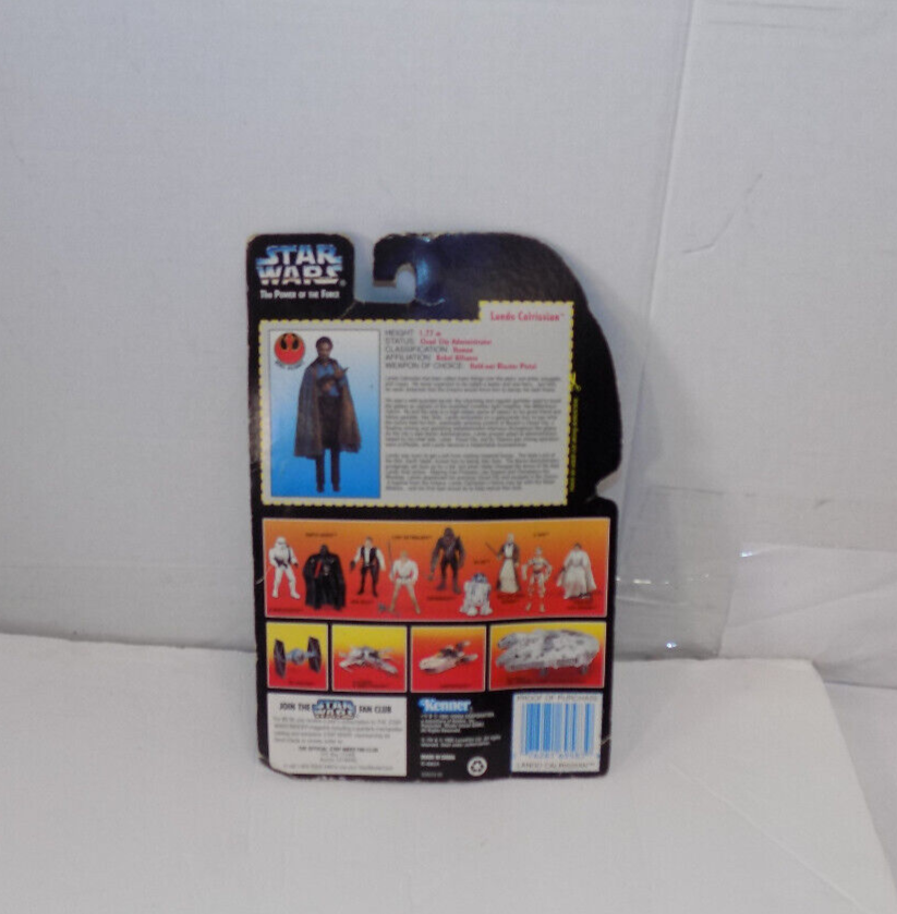 STAR WARS The Power Of The Force LANDO CALRISSIAN Action Figure Kenner 1995