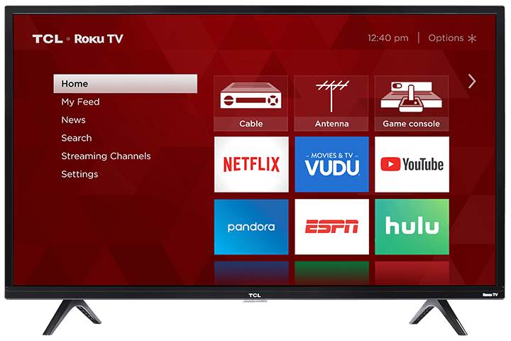 TCL 32S321 32" Class 3-Series 720P LED Roku Smart TV with Remote