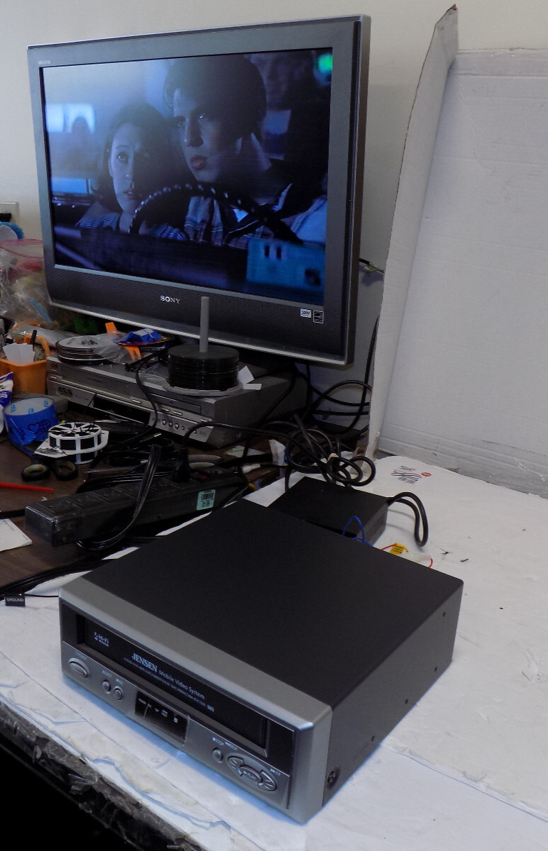 New in Box Jensen KVC1500 Stereo 4 Head Mobile VCR