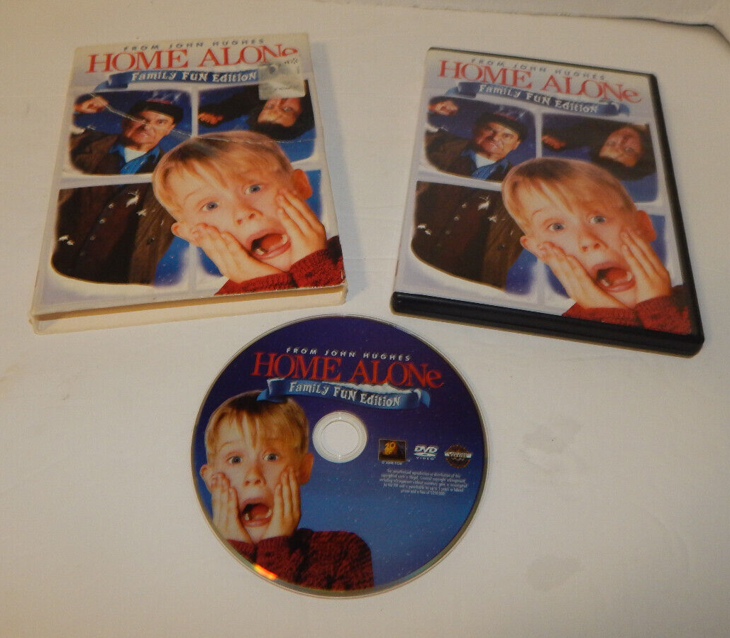 Home Alone Family Fun Edition DVD Macaulay Culkin Hillary Wolf Gerry Bamman