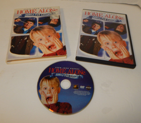 Home Alone Family Fun Edition DVD Macaulay Culkin Hillary Wolf Gerry Bamman