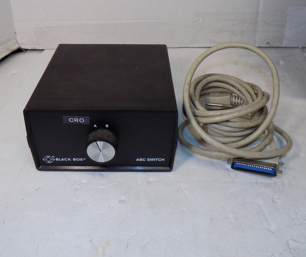 Black Box ABC Switch SW250A with Paralell Cable