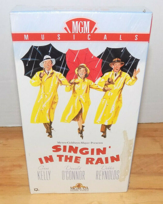 Singin' in the Rain Movie VHS Tape Factory Sealed