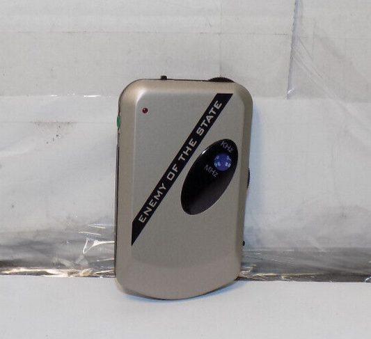 Vintage Movie Promo Portable AM FM Radio With Earbuds Enemy of the State 1998