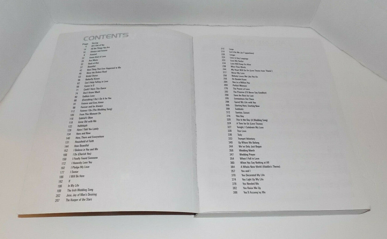 Hal Leonard Essential Wedding Songs Sheet Music Book Piano Vocal Guitar