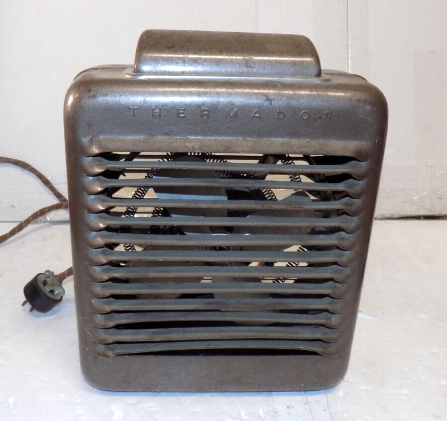Vintage Thermador HF-131 Electric Radiant Portable Electric Heater Tested