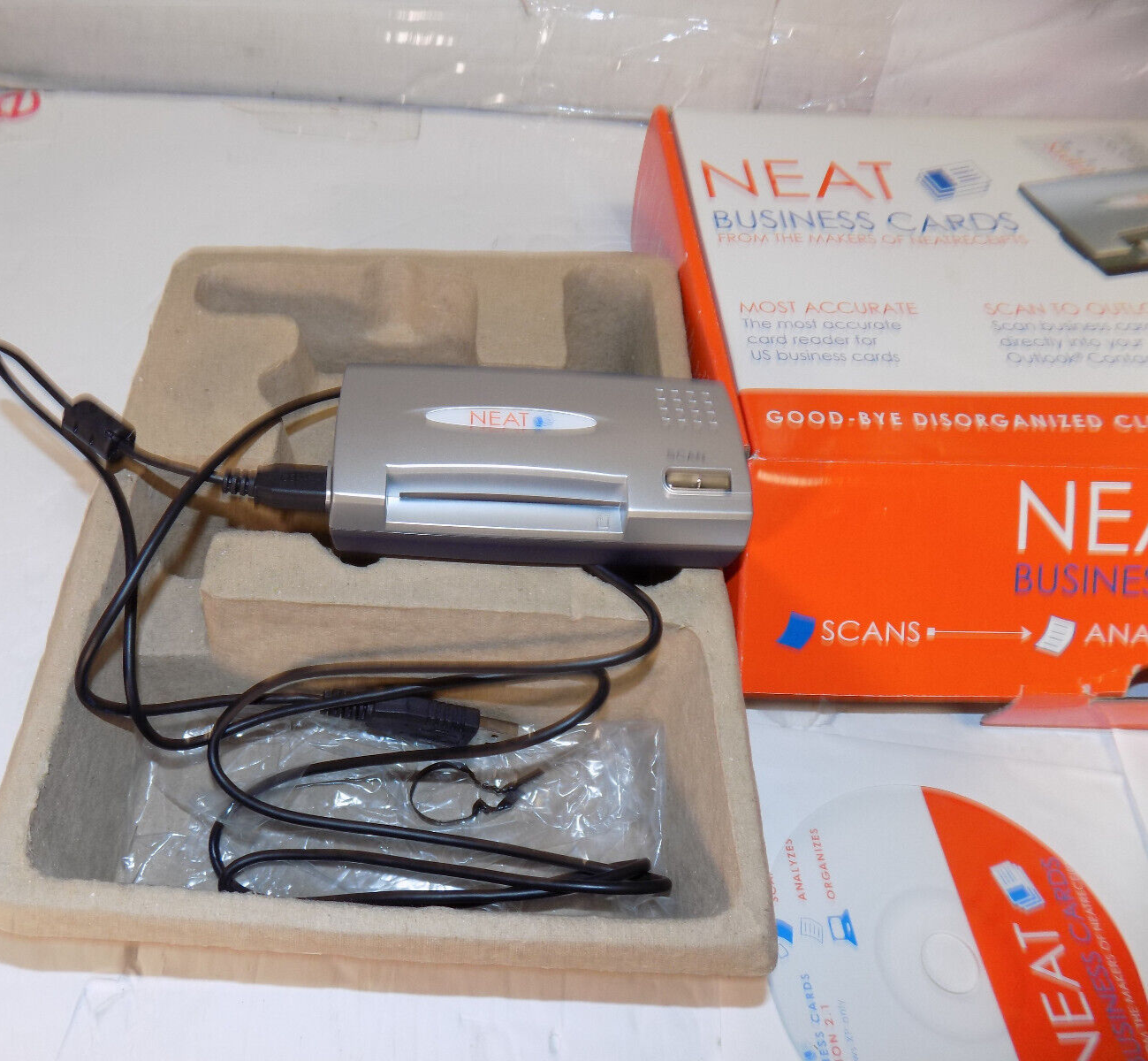 Complete Neat Receipts Business Cards Mobile Color Scanner Neat Receipts 2008