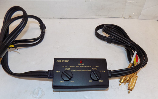 Recoton V616 Deluxe Video Dubbing and Enhancement System  Stereo/Mono Cable Cord