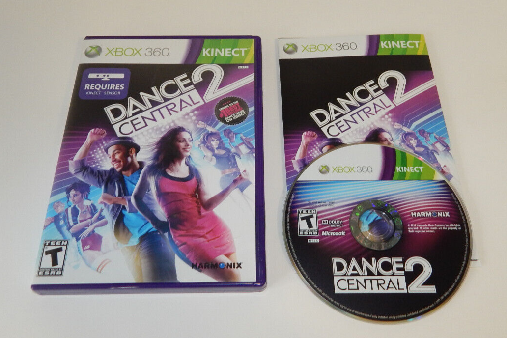 XBOX 360 Dance Central 2 Kinect Video Game NTSC