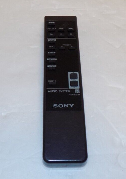 Sony RM-S221 Audio System Remote for LBT-D150 LBT-D250 and More IR Tested
