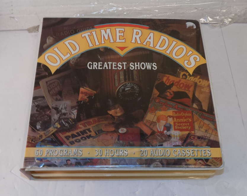 Old Time Radio's Greatest Shows 60 Programs 30 Hours 18 Cassettes 2 Missing