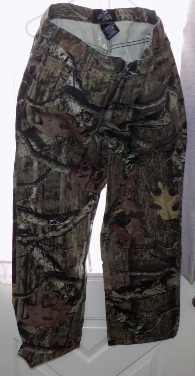 Mossy Oak Camoflage Jean Mobu Break Up Infinity Hunting Pants Size 36 x 30 New