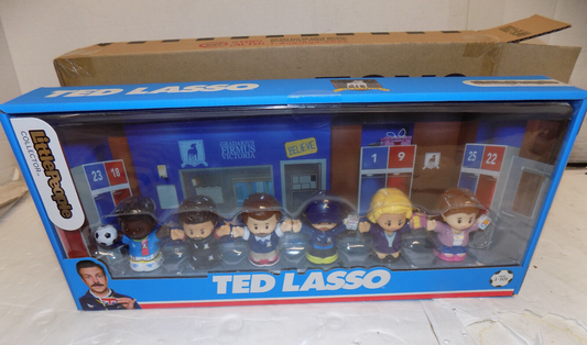 Fisher Price Little People Collector Ted Lasso 6PK HMF18-9993 NIB