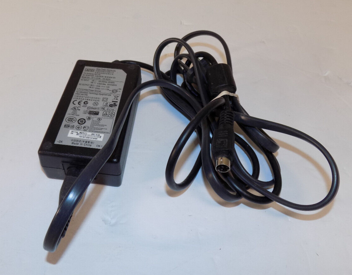 APD AC Power Adapter Model DA-30C01 For Samsung Use Only 12VDC 1.5A