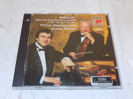 Mozart Bronfman/ Stern Sonatas for Piano & Violin K 302, 303, 305, 376 SONY 1995
