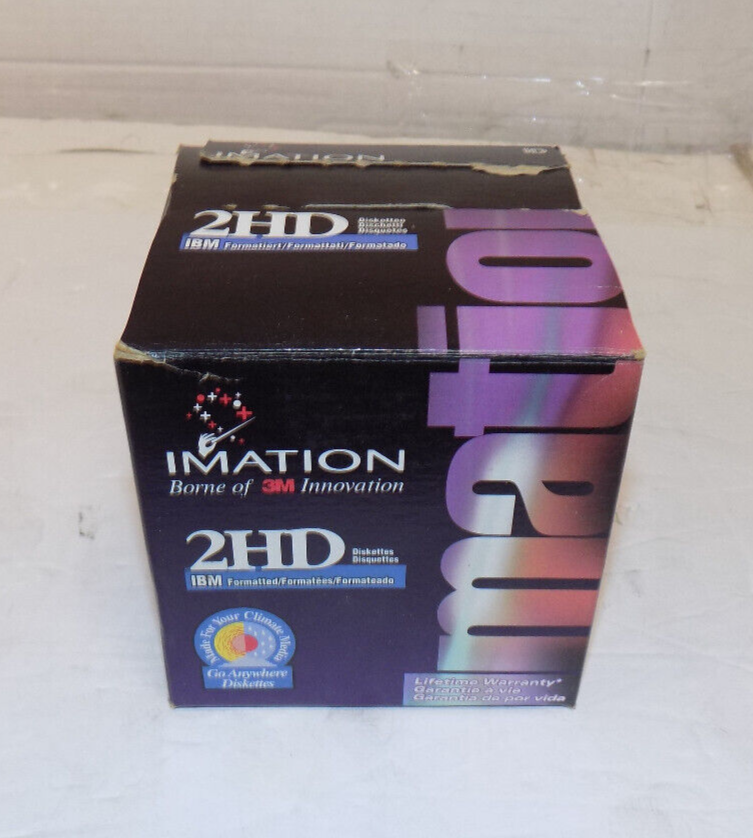 Imation 3.5" Floppy Disks 25 Pack IBM Formatted 1.44 MB 2HD