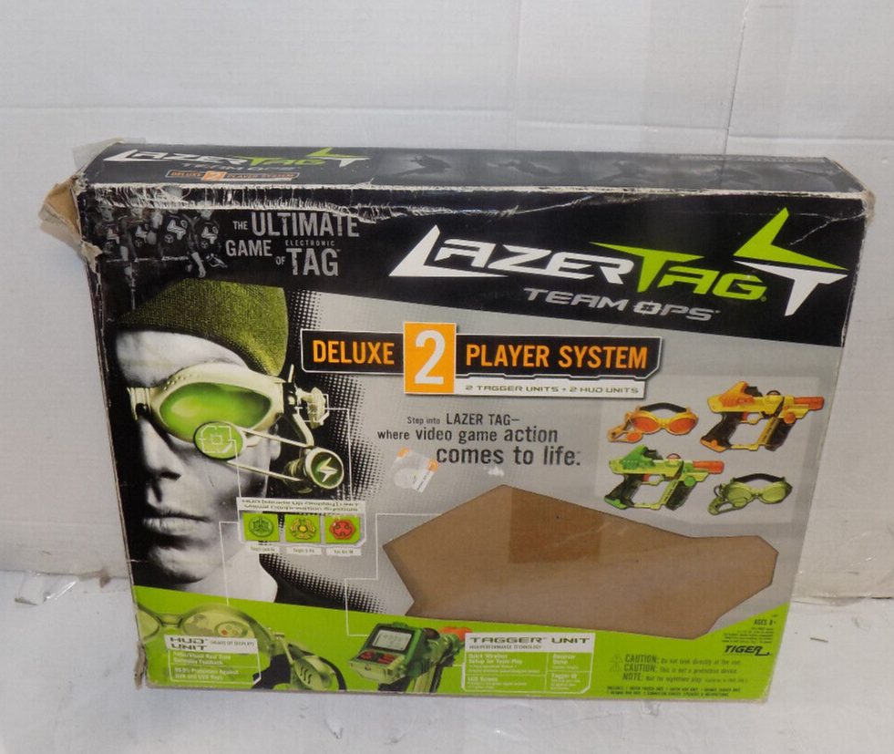 Hasbro Lazer Tag Laser Tag Team Ops Deluxe 2-Player Ultimate Tag Game 2 Guns