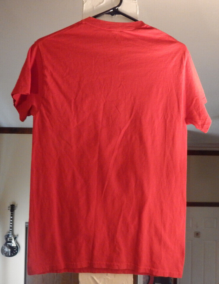 Elf Christmas Movie OMG SANTA Will Farrel As Elf T Shirt Size Small Red