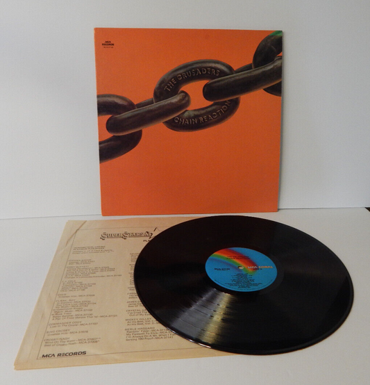 The Crusaders Chain Reaction Vinyl Record LP VG+