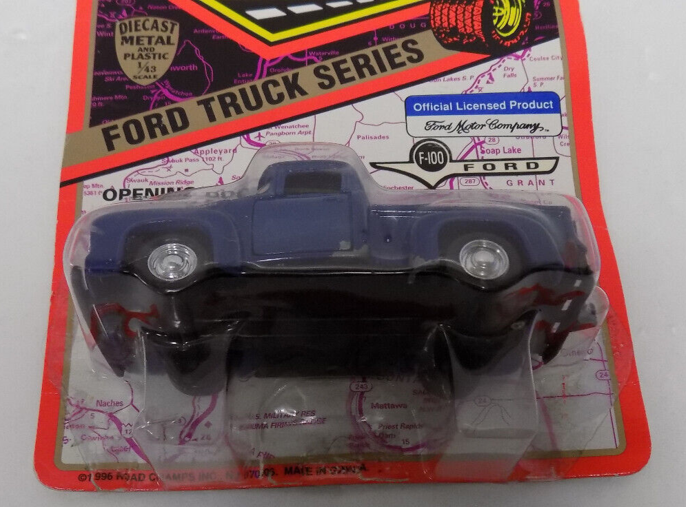 1996 Road Champs Ford Truck Series 1956 Ford F-100 Union Pacific Blue