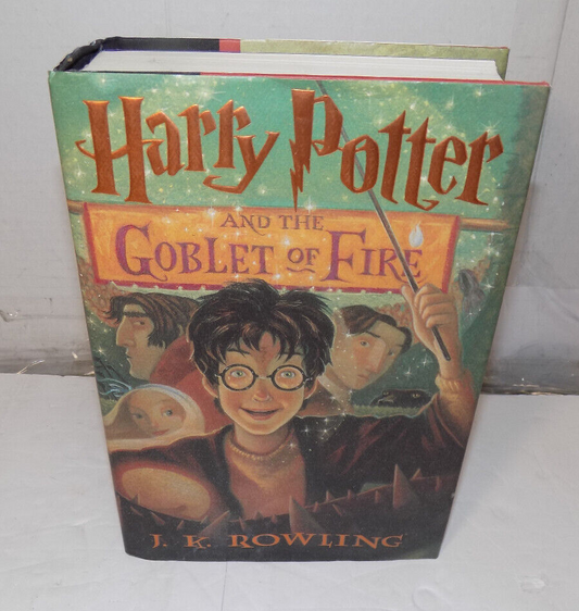 Harry Potter and the Goblet of Fire JK Rowling 1st Ed. 9th Printing HC July 2000