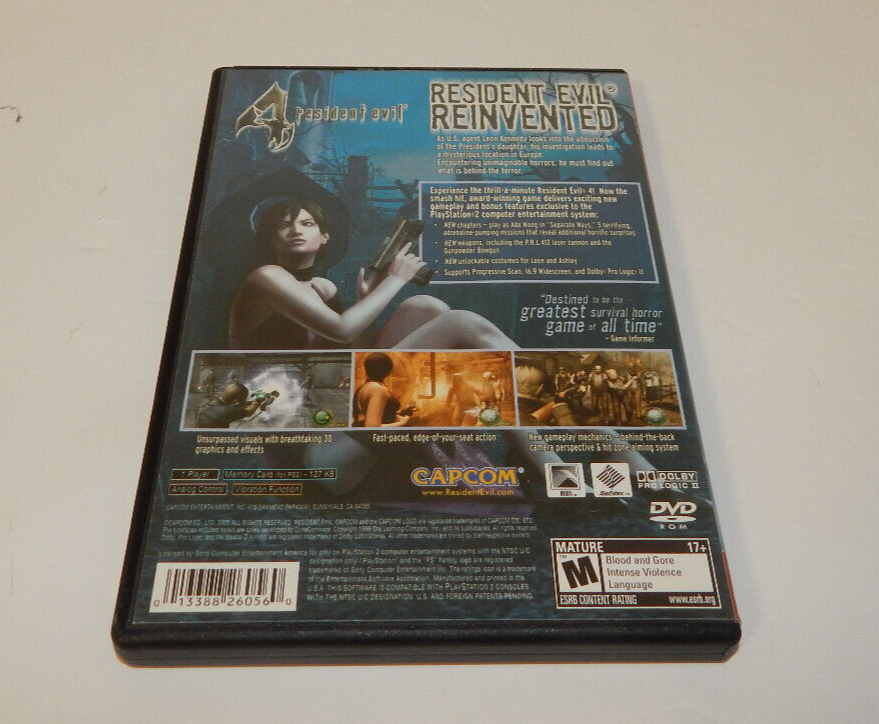 PS2 Resident Evil 4 Greatest Hits Sony PlayStation 2