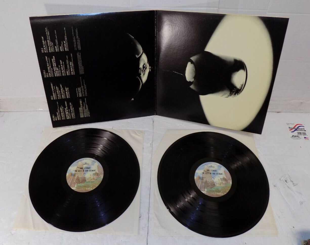 Rod Stewart The Best Of Rod Steward LP VINYL Record 1976 Mercury SRM-2-7507