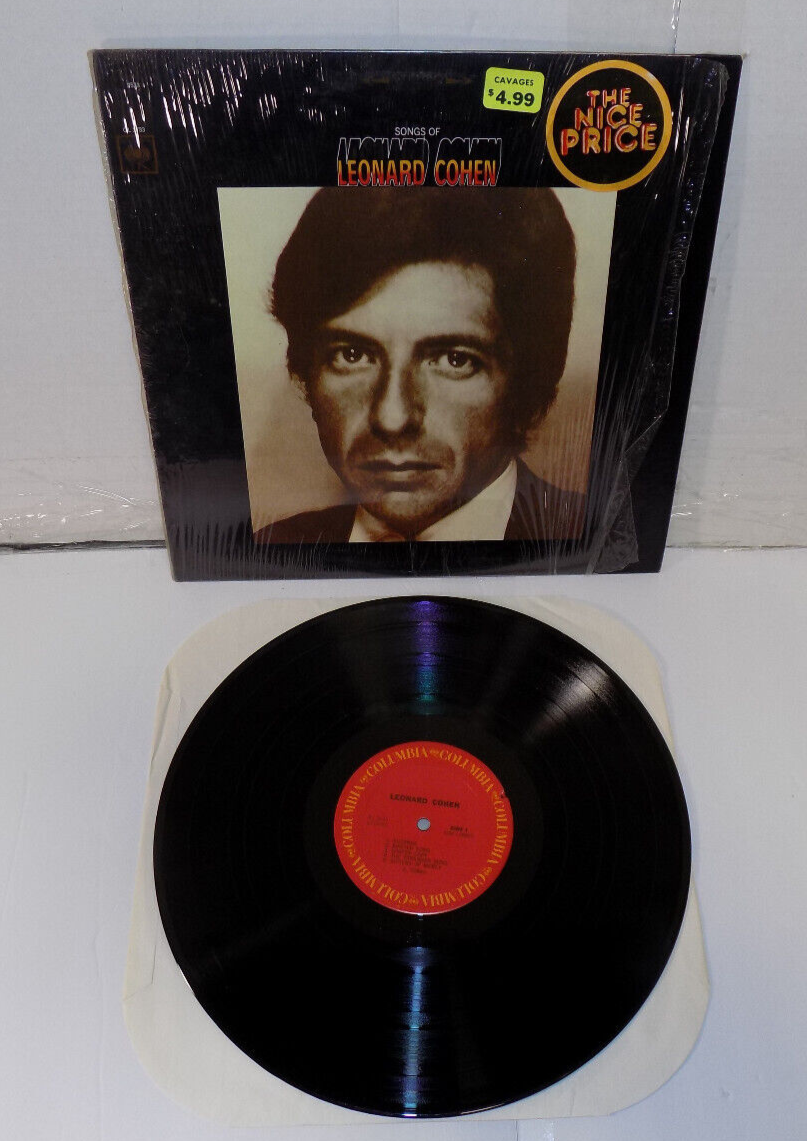 Songs of Leonard Cohen LP Vinyl Record Shrink VG+/VG+