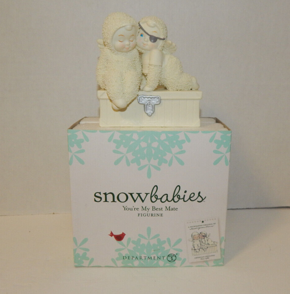 Department 56 Snowbabies You're My Best Mate 2011 Porcelain Figurine