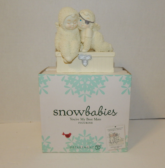 Department 56 Snowbabies You're My Best Mate 2011 Porcelain Figurine