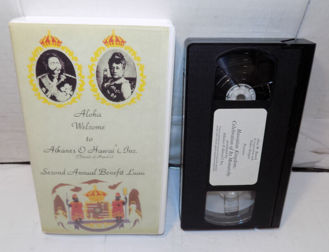 Friends of Hawaii Hawiian Kingdom Celebration of its Monarchy VHS Video