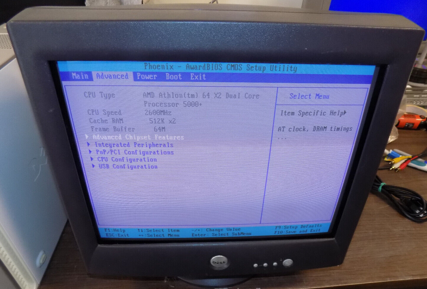 Dell Inspiron 531s Desktop Computer AMD Athlon 64 x2 512mb Ram No HDD