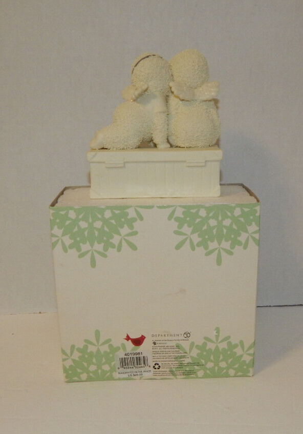 Department 56 Snowbabies You're My Best Mate 2011 Porcelain Figurine